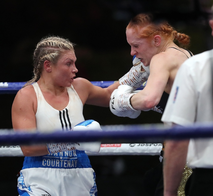 Photos Rachel Ball Drops Decisions Shannon Courtenay In Stunner Boxing News 
